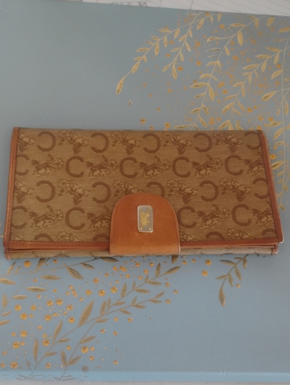 Celine Leather Clutch/Wallet